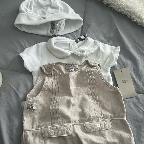 Authentic Armani Baby 3pc set - Picture 1 of 16